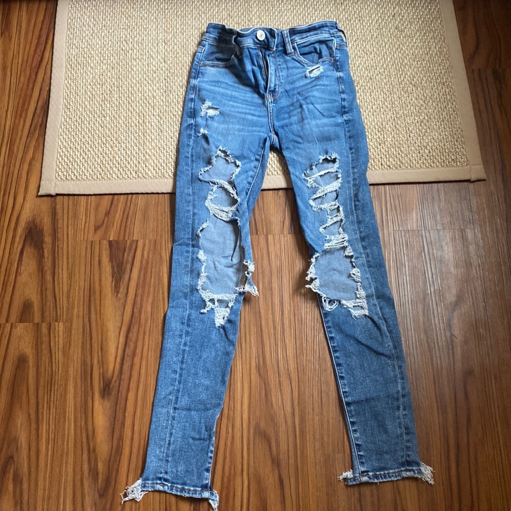 American eagle ripped denim Jeans